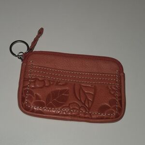 Fossil Coral Floral Key & Card Holder